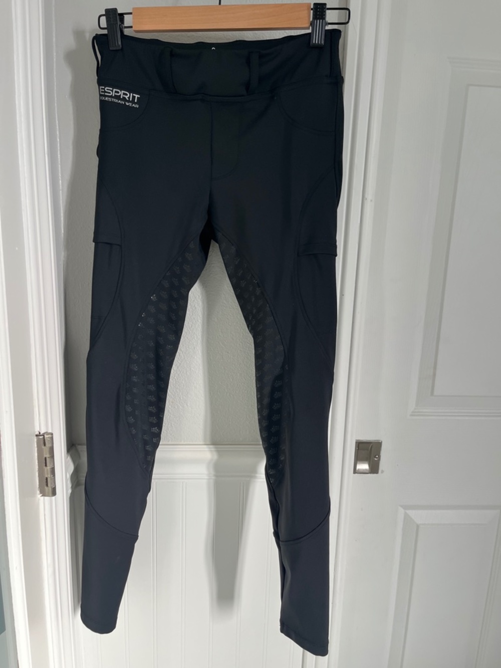ESPRIT EQUESTRIAN WEAR RIDING TIGHTS BREECHES BLACK SMALL S - Picture 4 of 4